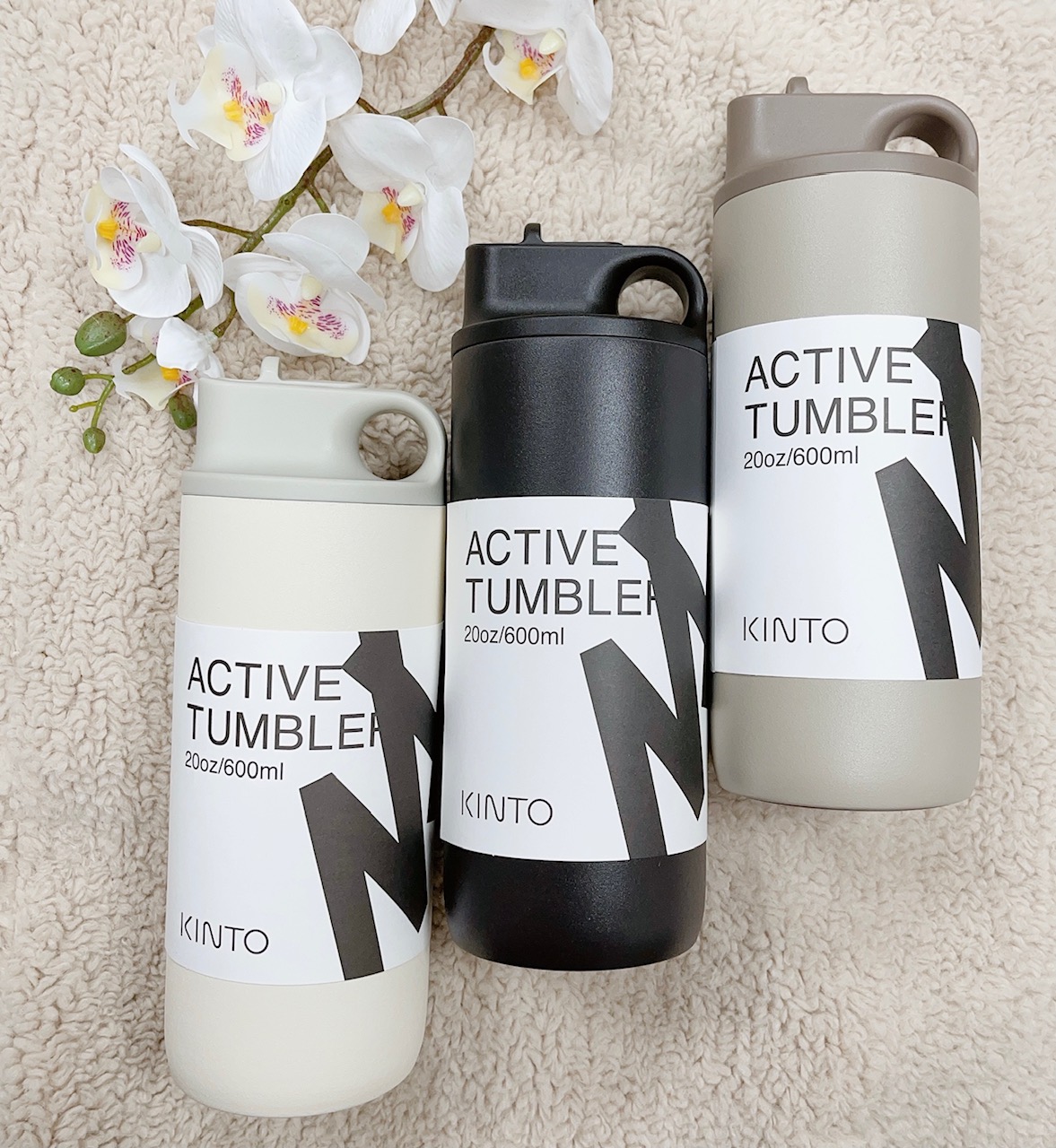 日本KINTO ACTIVE TUMBLER 運動魔法瓶運動水壺600ml ( 共四色) - 威譽